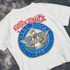 Aerosmith Aero Force One 1988 White T-shirt XL