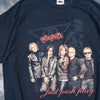Aerosmith Just Push Play World Tour 2001 Sorayama Alstyle T-Shirt2XL