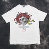 Grateful Dead Rose Skull 1990 25th Anniversary Brockum XL