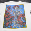 Grateful Dead Rose Skull 1990 25th Anniversary Brockum XL