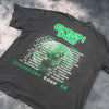 Green Day Insomniac Euro Tour 1996 Boot Black Hanes XL